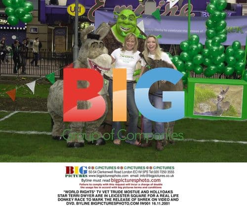 TV Vet and Hollyoaks Star in Donkey Race