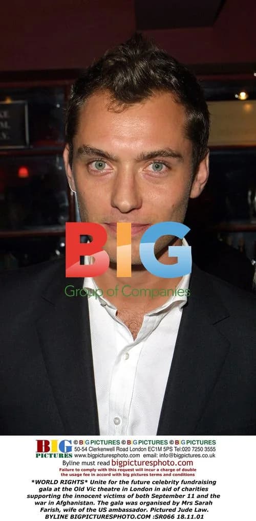 Jude Law at Unite for the Future Gala