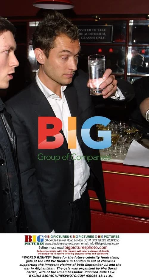 Jude Law at Unite for the Future Gala