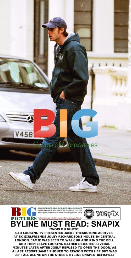 Jamie Theakstone Visits Ex Joley Richardson's House