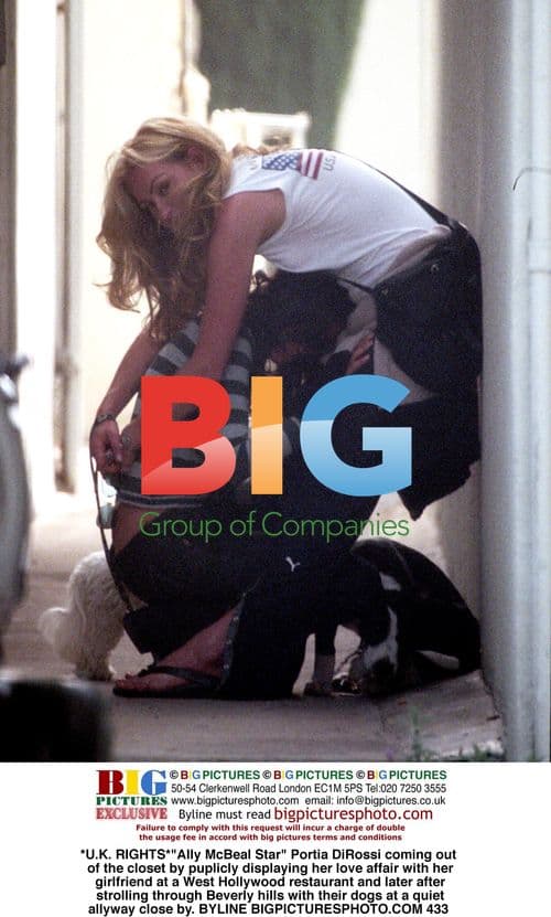 Portia DiRossi comes out, spotted with girlfriend