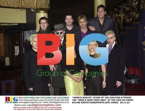 Eighties Stars Attend "Here & Now Tour 2002"