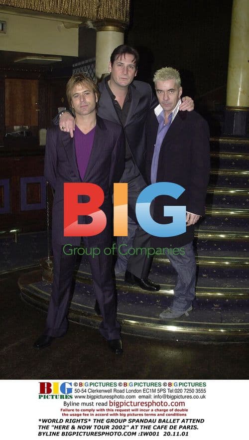 Spandau Ballet at 'Here & Now Tour 2002'