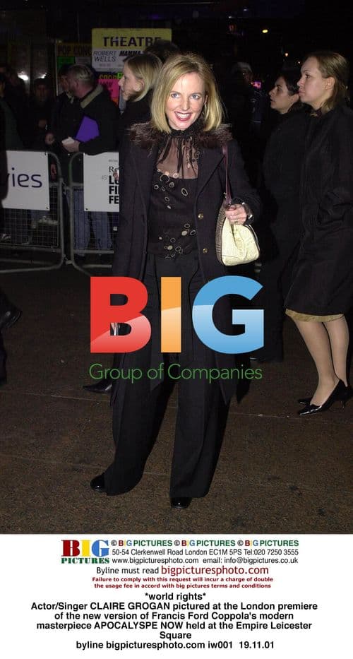 CLAIRE GROGAN at Apocalypse Now Premiere