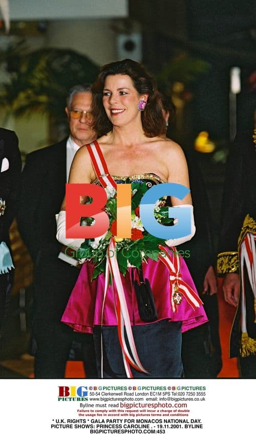Princess Caroline at Monaco National Day Gala