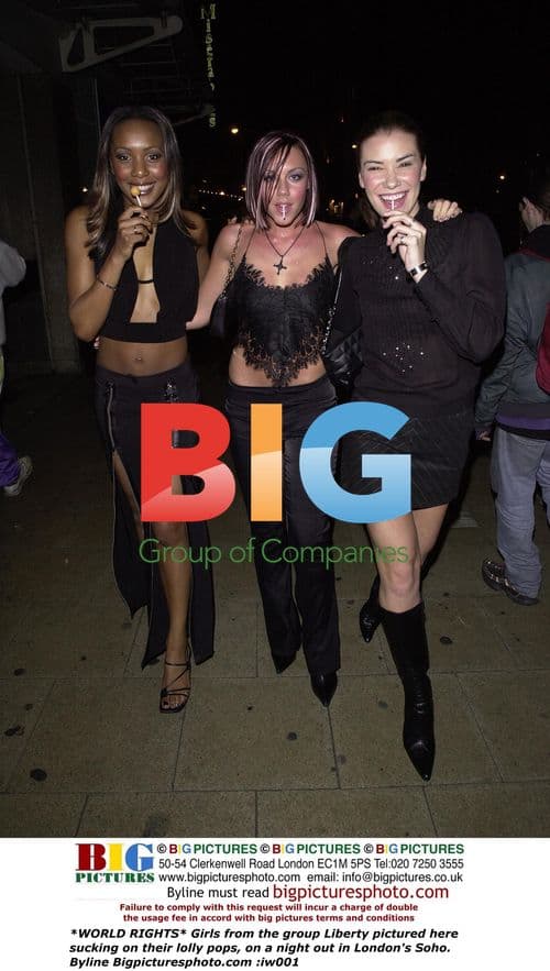 Liberty Girls Suck Lollipops in Soho