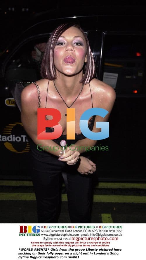 Liberty Girls Sucking Lollipops in Soho, London