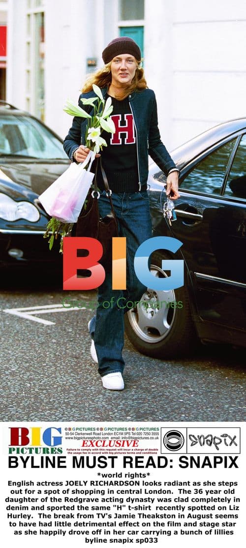 Joely Richardson Steps Out in London