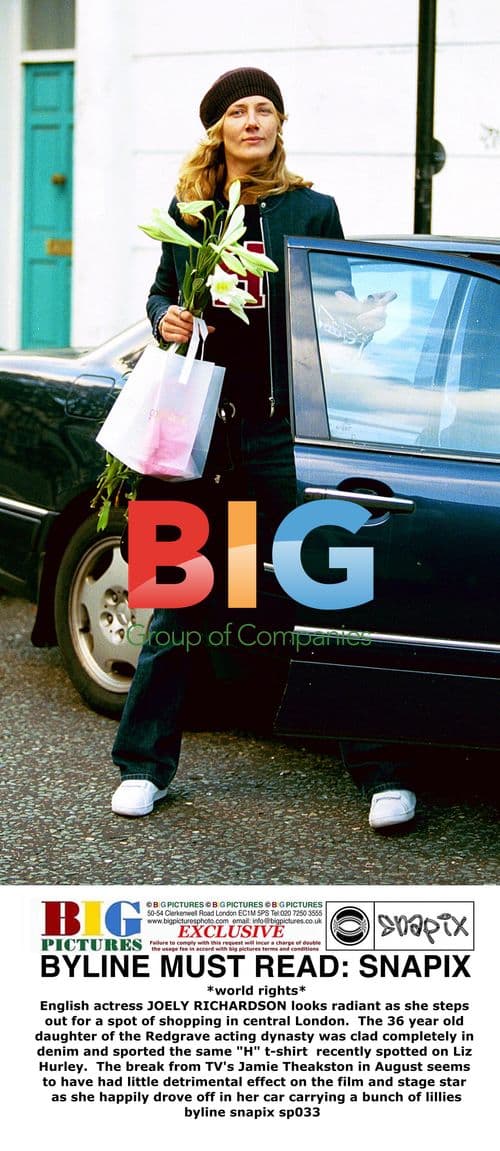 Joely Richardson Steps Out in London