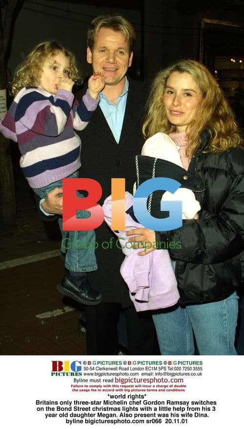 Gordon Ramsay Lights Up Bond Street