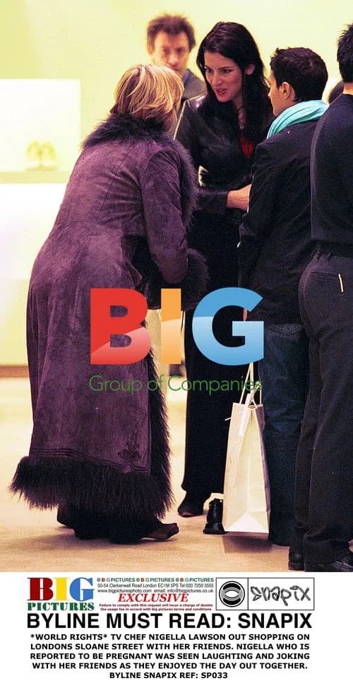 Nigella Lawson Shopping with Friends in London