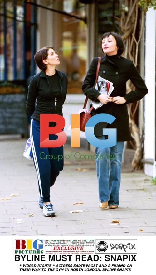 Sadie Frost and Friend Head to Gym