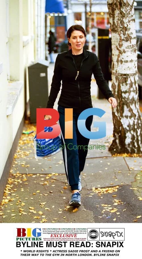 Sadie Frost and Friend Heading to Gym