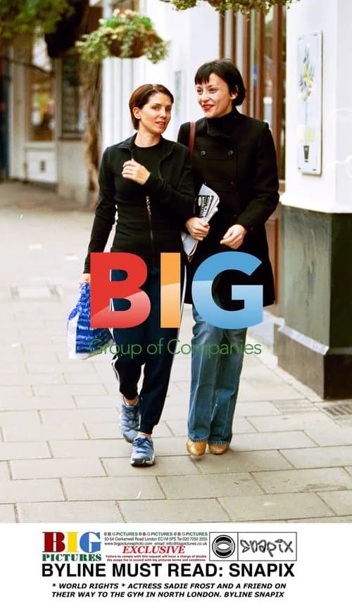 Sadie Frost and Friend Heading to Gym