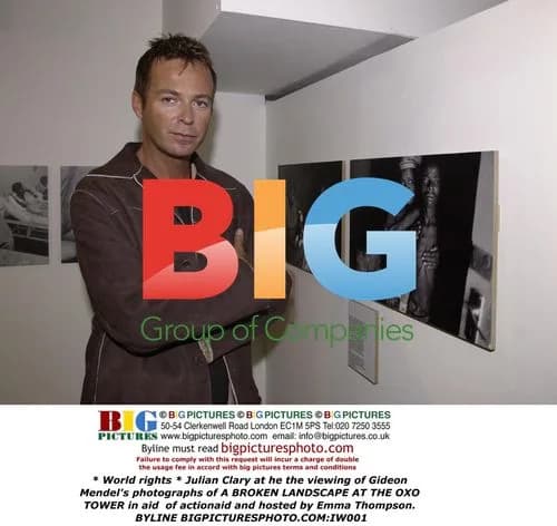 Julian Clary at OXO Tower photo viewing