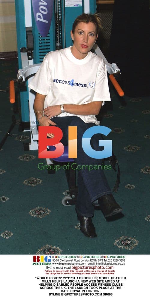 Heather Mills Launches Fitness Website