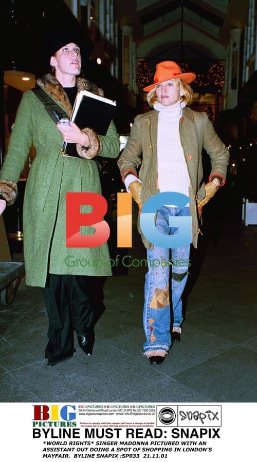 Madonna Out Shopping in London