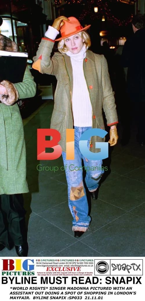Madonna Shopping in London