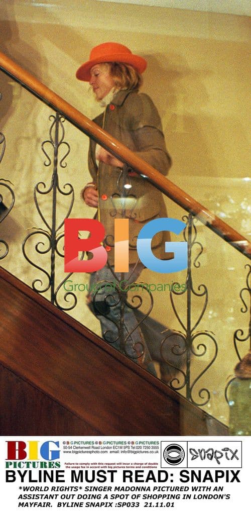 Madonna Out Shopping in London