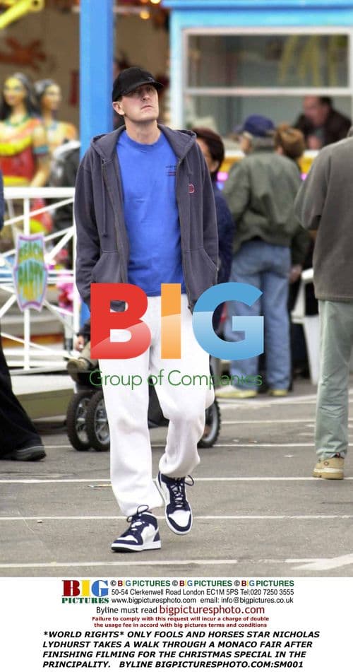 ONLY FOOLS AND HORSES Star Nicholas Lydhurst in Monaco