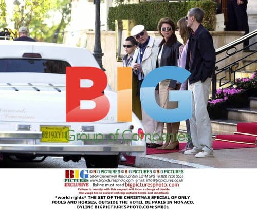 THE SET OF ONLY FOOLS AND HORSES CHRISTMAS SPECIAL