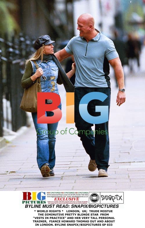 Trude Mostue and Howard Thomas Out in London