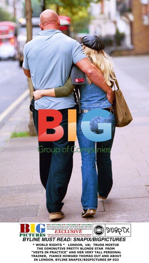 Trude Mostue & Howard Thomas Out in London