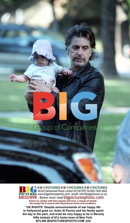 Al Pacino Relaxes in Beverly Hills Park