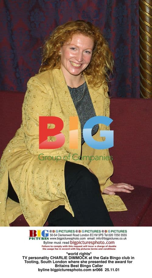 Charlie Dimmock at Gala Bingo club