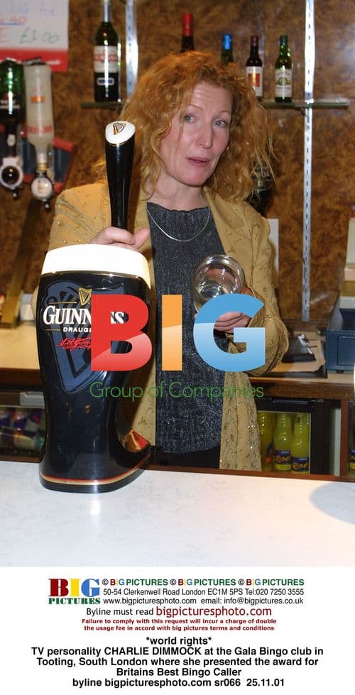 Charlie Dimmock at Gala Bingo in Tooting