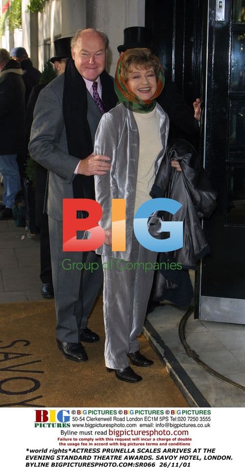 Prunella Scales at Evening Standard Theatre Awards
