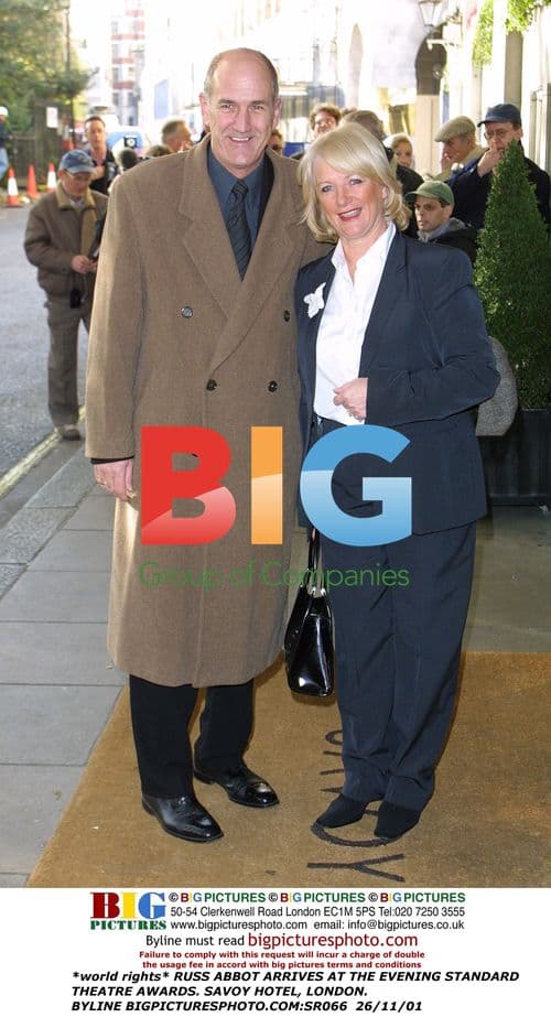 Russ Abbot at Evening Standard Theatre Awards