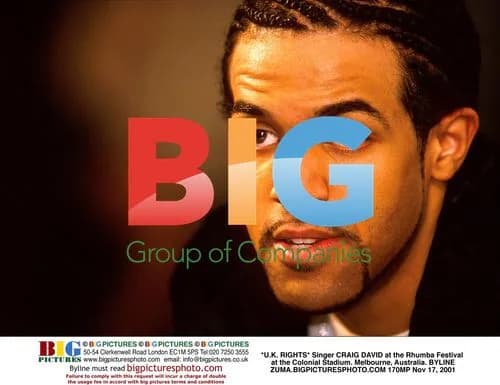 Singer Craig David at Rhumba Festival