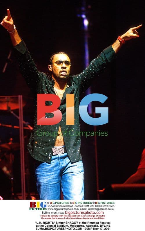 SHAGGY performs at Rhumba Festival in Melbourne