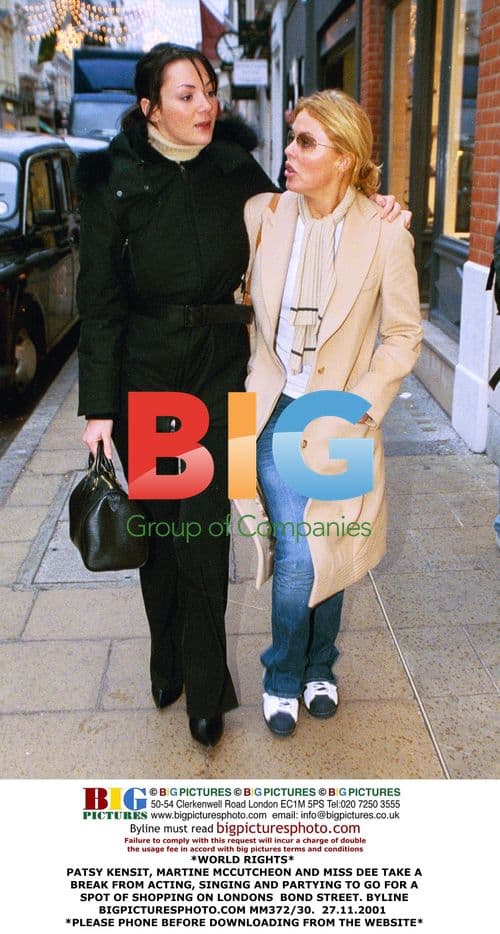 Patsy, Martine, and Dee Go Shopping on Bond Street