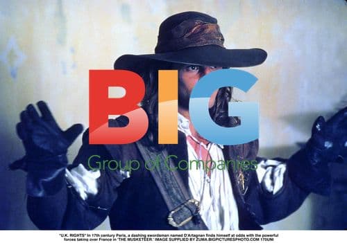 D'Artagnan in 'THE MUSKETEER'