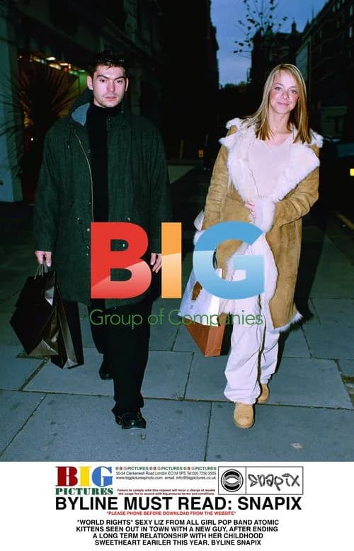 Liz from Atomic Kittens Seen With New Man