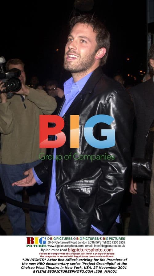 Ben Affleck at 'Project Greenlight' Premiere