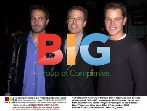 Matt Damon, Ben Affleck and Jeff Bewkes at 'Project Greenlight' Premiere