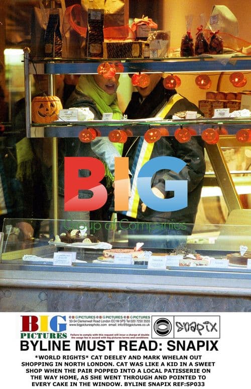 Cat Deeley and Mark Whelan Shopping