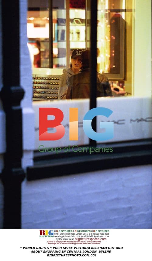 Victoria Beckham Shopping in London