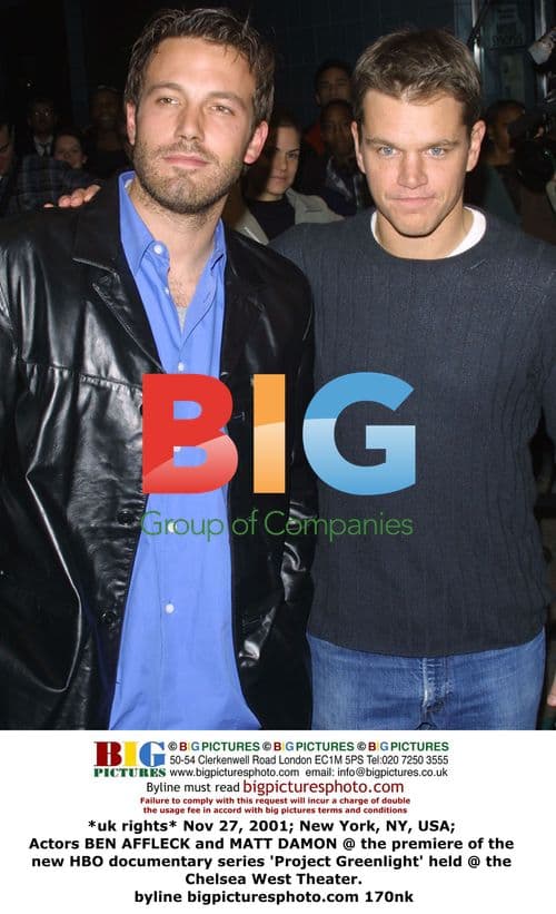 Affleck and Damon at 'Project Greenlight' Premiere