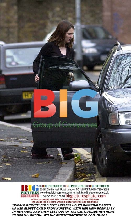 COLD FEET Actress Helen Baxindale With Children