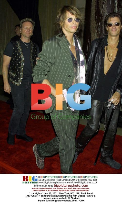 AEROSMITH Announce Dodge Ram Partnership