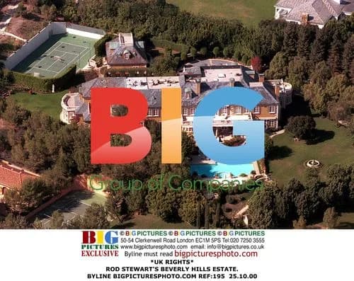 Rod Stewart's Beverly Hills Estate