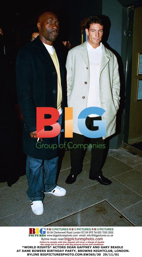 Dean Gaffney and Gary Beadle at Dane Bowers Birthday Party