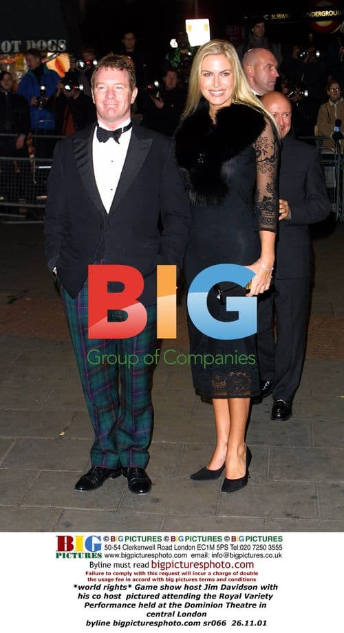 Jim Davidson at Royal Variety Performance