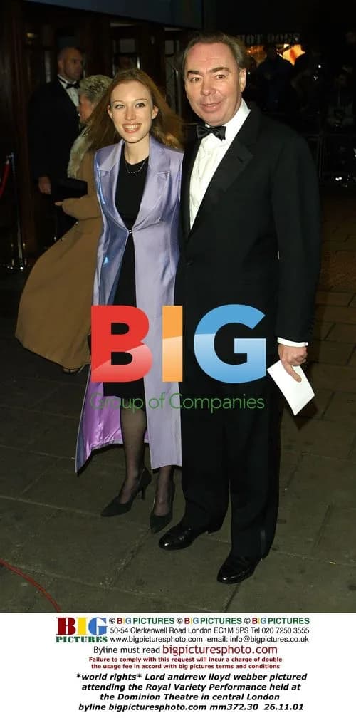 Lord Andrew Lloyd Webber at Royal Variety Performance