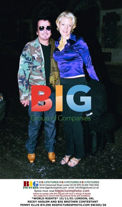 Nicky Haslem and Penny Ellis at Event