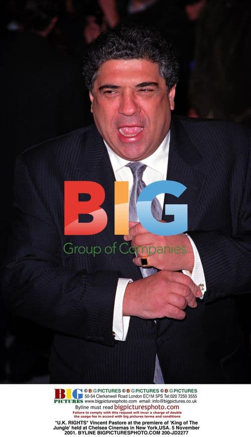 Vincent Pastore at 'King of The Jungle' premiere